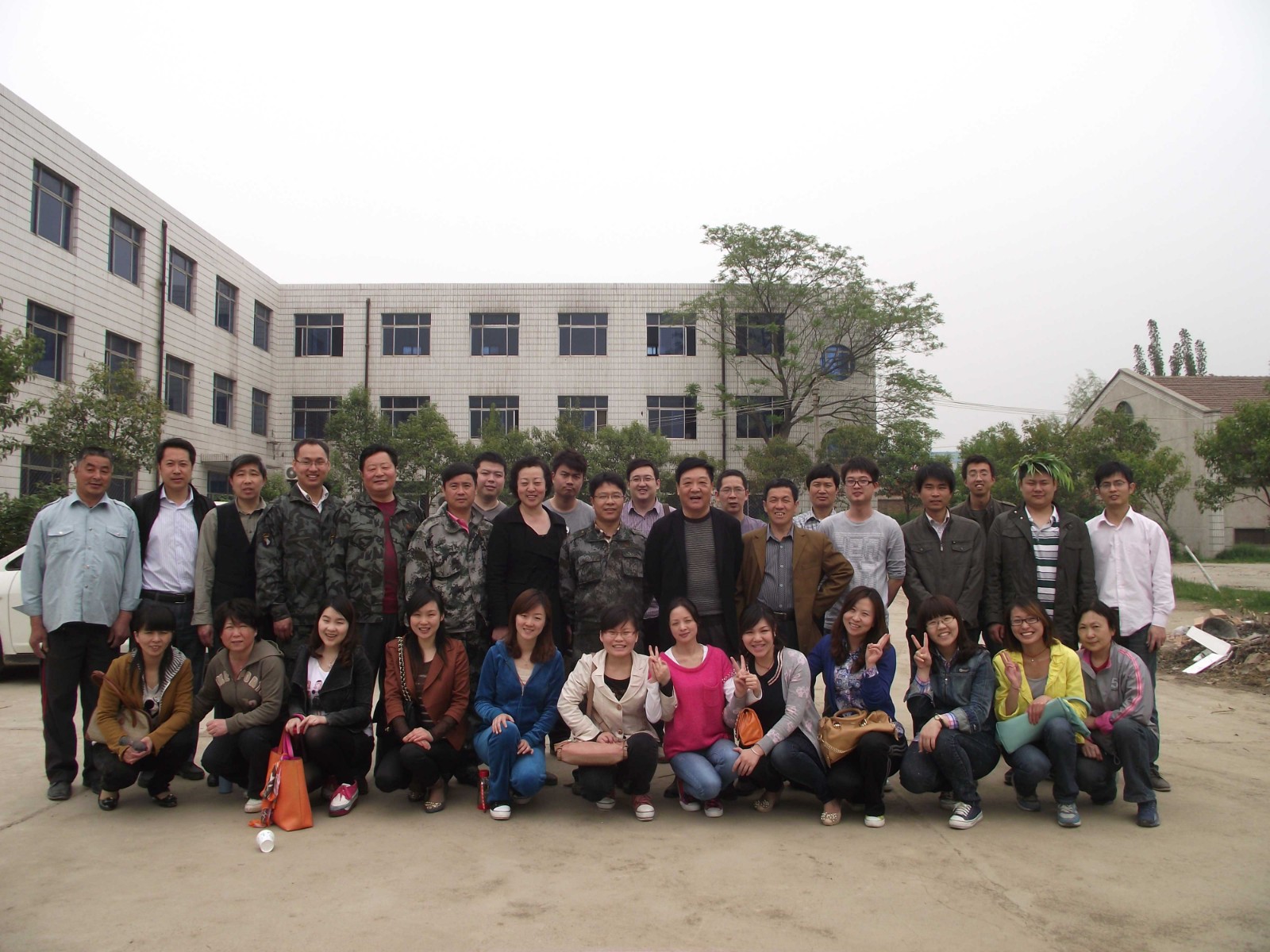 参观总公司中试基地